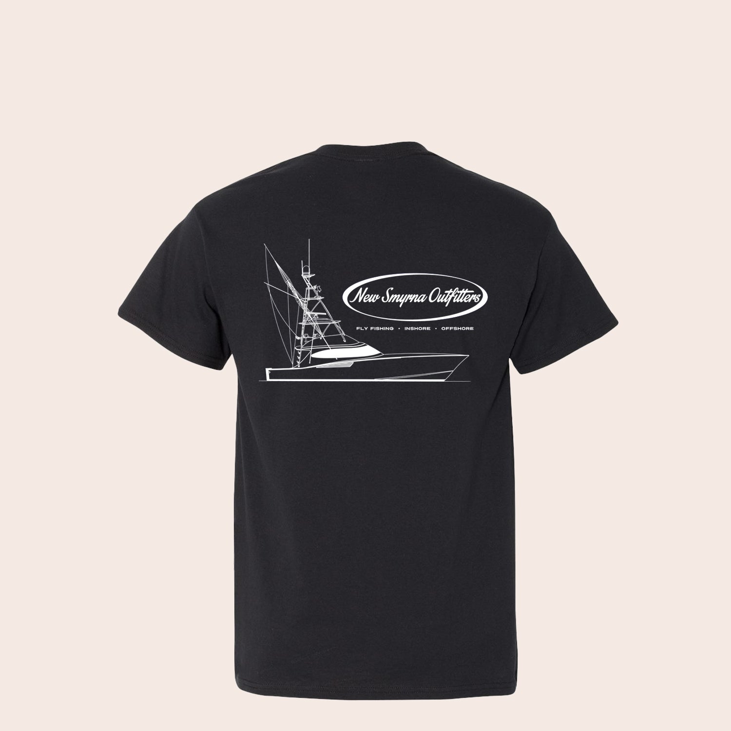 ■FILA■ Sailing Boat Supima Short Sleeve TeeFS2RSH2105XBLK BOAT SHOP SHORT SLEEVE | New Smyrna Outfitters